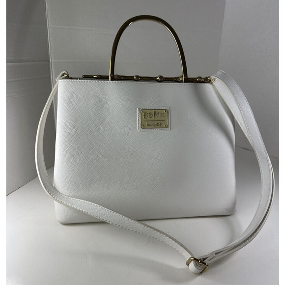 Loungefly ⚡️Harry Potter Deathly Hallows Elder Wand Crossbody Handbag Purse Bag - Picture 2 of 16